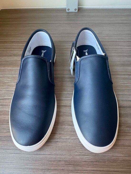 Lacoste Men\'s Tatalya Slip On Loafers size 12 in Navy Leather main image 13